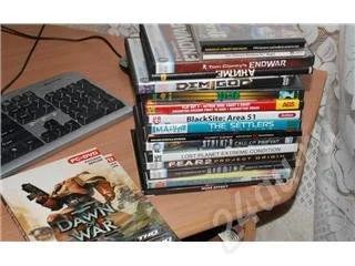 Лот: 224469. Фото: 1. Куча нестарых игр одним лотом... Игры для ПК