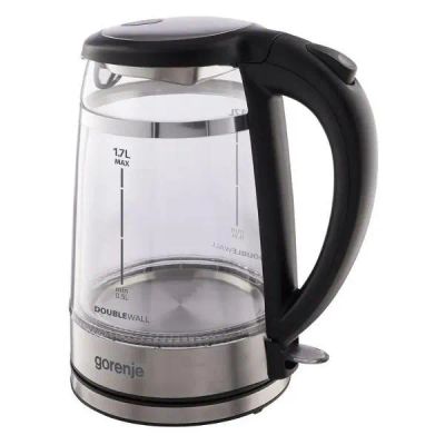 Лот: 25708611. Фото: 1. Электрический чайник Gorenje K17GDW. Чайники, кофемашины, кулеры