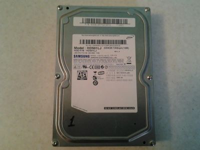 Лот: 7726697. Фото: 1. Samsung HDD 500Гб. Жёсткие диски (HDD)