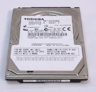 Лот: 3331658. Фото: 1. Винт Toshiba 160Гб, хорошее состояние... Жёсткие диски (HDD)