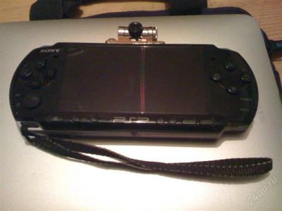 Лот: 1141402. Фото: 1. продам PSP Slim 2008 черная... Игровые приставки, консоли
