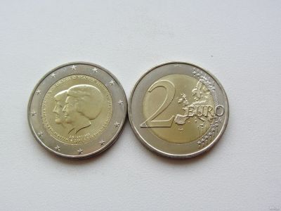 Лот: 13513372. Фото: 1. Нидерланды 2 евро 2013 " Коронация... Европа