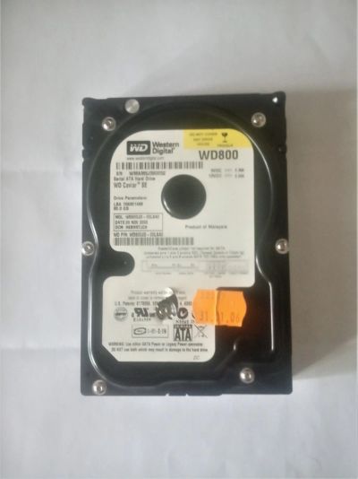 Лот: 15654523. Фото: 1. Жёсткий диск 80 гб. Жёсткие диски (HDD)