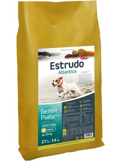 Лот: 11225400. Фото: 1. Estrudo Atlantica (Белая рыба... Корма