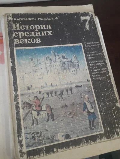 Лот: 16318319. Фото: 1. История средних веков 7 класс... Для школы