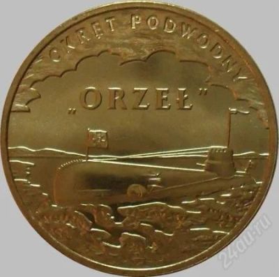 Лот: 2799289. Фото: 1. 2 злотых 2012 Польша. Подводная... Европа