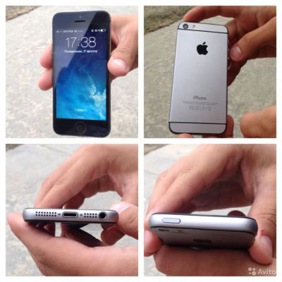 Лот: 6443205. Фото: 1. Iphone 5 в корпусе 6. Смартфоны