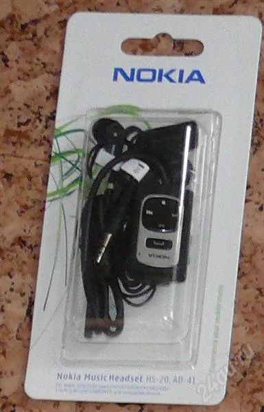 Лот: 756598. Фото: 1. Гарнитура. Nokia. HS-20. Красноярск