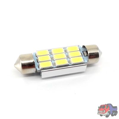 Лот: 17068319. Фото: 1. Светодиод SV8.5 12V 9LED White... Оптика и освещение