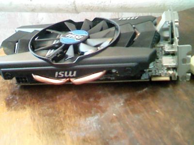 Лот: 6931652. Фото: 1. msi radion R7 260X OC. Видеокарты