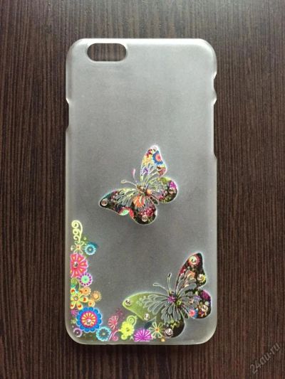 Лот: 5651800. Фото: 1. Чехол для iPhone 6 Бабочка со... Чехлы, бамперы