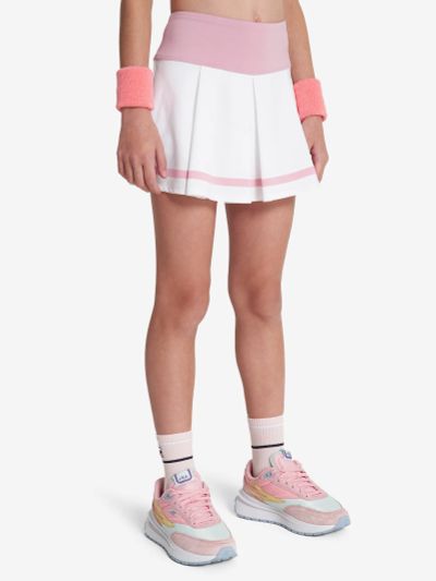 Лот: 22452209. Фото: 1. Юбка-шорты для девочек FILA, Белый. Шорты