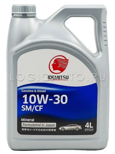 Лот: 8640251. Фото: 1. Idemitsu 10W-30, 4L. Расходные материалы