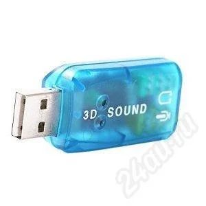 Лот: 364911. Фото: 1. USB внешняя звуковая карта Virtual... Звуковые карты