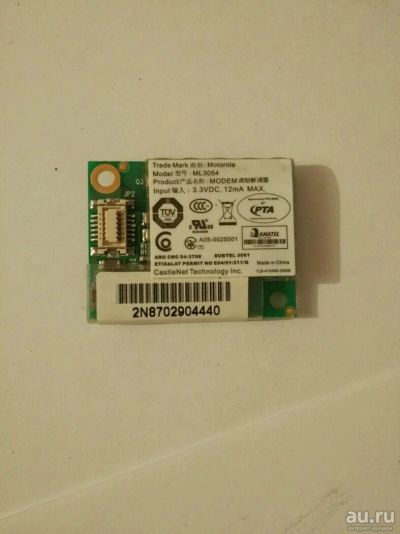 Лот: 10340674. Фото: 1. Модем для ноутбука Motorola ML3054. Другое (комплектующие)