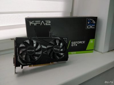 Лот: 15580286. Фото: 1. Видеокарта KFA2 GeForce GTX 1650... Видеокарты