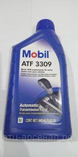 Лот: 16255888. Фото: 1. Mobil ATF 3309, 1L. Масла, жидкости
