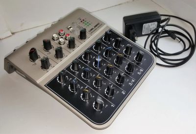 Лот: 10767304. Фото: 1. Carlsbro Megamix MG02A Микшерный... Микшеры, предусилители, микрофонные эффекты