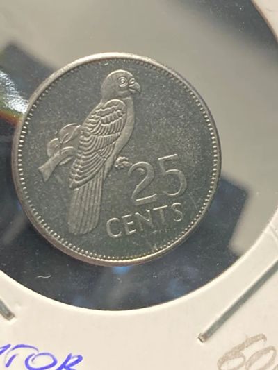 Лот: 19833946. Фото: 1. Сейшелы 25 центов, 1997. Африка
