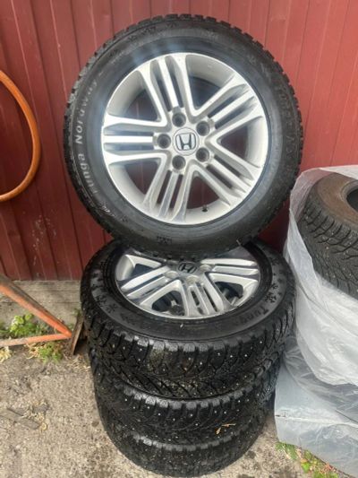 Лот: 25581208. Фото: 1. Литье HONDA с резиной Tunga Nordway... Шины