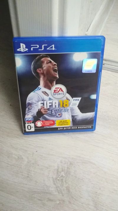 Лот: 19692072. Фото: 1. Fifa 18 игра ps4 ps5 диск лицензия... Игры для консолей