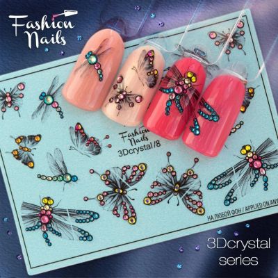 Лот: 12016848. Фото: 1. слайдер дизайн fashion nails 3D... Украшения, дизайн ногтей