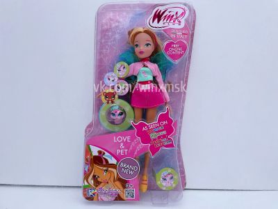 Лот: 24877847. Фото: 1. Kуклa Винкс Флoра / Winх Flora... Куклы и аксессуары