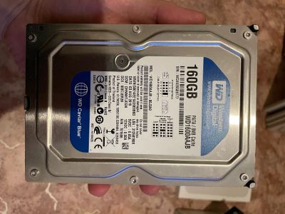 Лот: 17155134. Фото: 1. Жесткий диск 160gb. Жёсткие диски (HDD)
