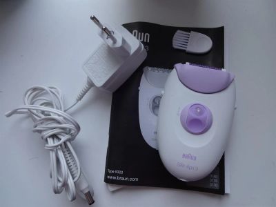Лот: 3384156. Фото: 1. Эпилятор BRAUN Silk epil 3. Укладка и стрижка волос, бритьё, эпиляция