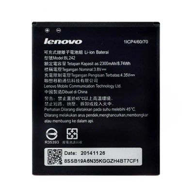 Лот: 12157681. Фото: 1. АКБ Original Lenovo BL242 A6010... Аккумуляторы