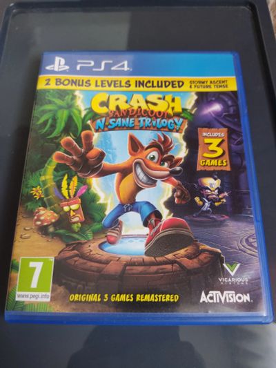 Лот: 22393417. Фото: 1. Crash Bandicoot N Sane Trilogy... Игры для консолей
