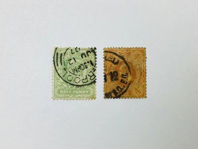 Лот: 23963711. Фото: 1. Король Эдуард VII. Неполная серия... Марки
