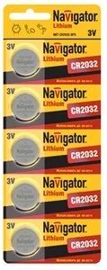 Лот: 14176451. Фото: 1. Батарейка Navigator 94765 CR2032... Другое (аксессуары)