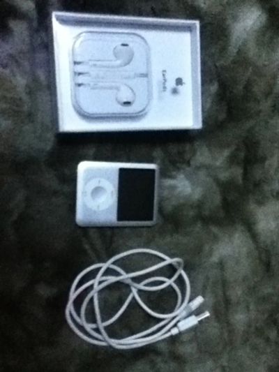 Лот: 3355905. Фото: 1. Ipod nano 3th, с рубля. Плееры