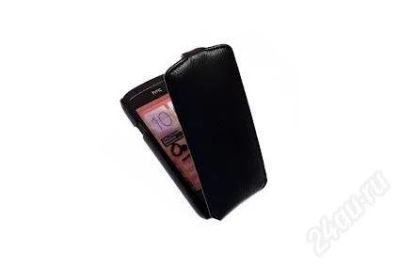 Лот: 2490035. Фото: 1. Чехол Книжка HTC Rhyme чёрный. Чехлы, бамперы