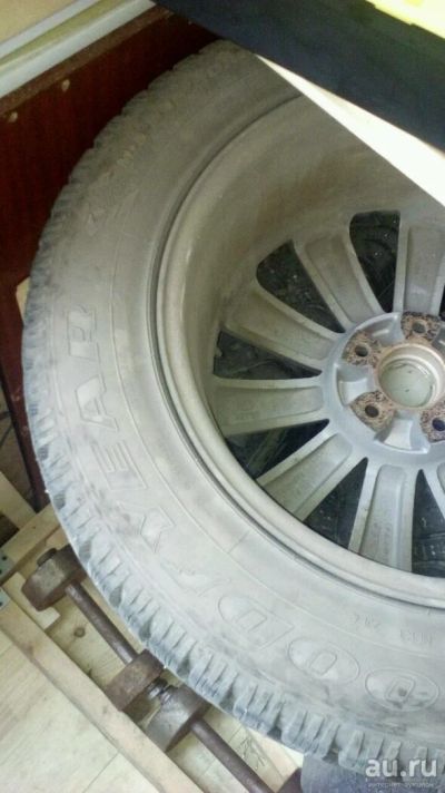 Лот: 9666523. Фото: 1. Комплект зимы шипы Goodyear Германия. Шины
