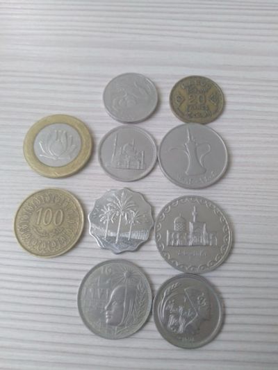 Лот: 16021986. Фото: 1. Набор Арабских монет. Наборы монет