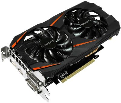 Лот: 11070103. Фото: 1. Видеокарта GTX1060 3Gb Gigabyte... Видеокарты