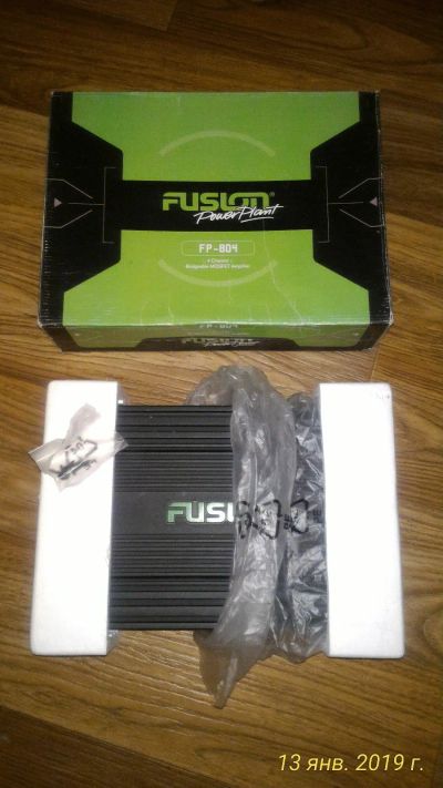 Лот: 12487834. Фото: 1. Усилитель fusion fp-804. Усилители