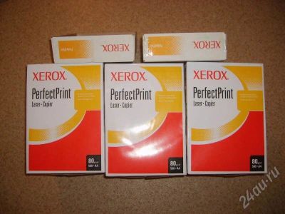 Лот: 198258. Фото: 1. Бумага A4 XEROX PerfectPrint... Картриджи, расходные материалы