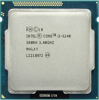 Лот: 20826790. Фото: 1. Процессор s1155 Core i3-3240 2... Процессоры