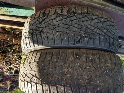Лот: 16664615. Фото: 1. Пара Nokian nordman 7 205 60 r16. Шины