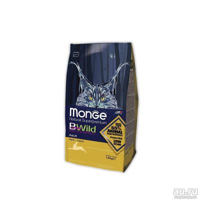 Лот: 18610654. Фото: 1. Monge (Монж) BWild Cat Hare с... Корма