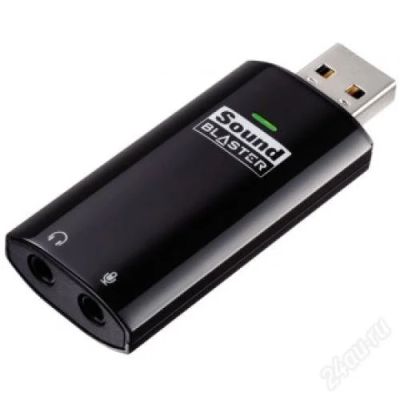 Лот: 2657097. Фото: 1. USB-звуковая карта Creative SB... Звуковые карты