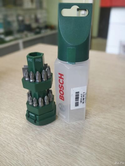 Лот: 13210586. Фото: 1. Отвертка Bosch биты 25шт (набор... Ручной инструмент