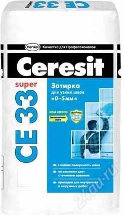 Лот: 1622538. Фото: 1. Ceresit Затирка для узких швов... Клеи, герметики, пена монтажная, клейкие ленты