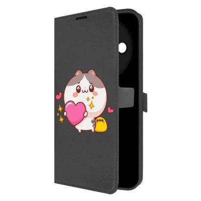 Лот: 25380944. Фото: 1. Чехол Krutoff Eco Book "Сердце... Чехлы, бамперы
