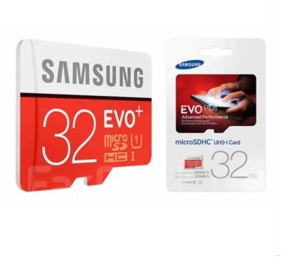 Лот: 12328944. Фото: 1. Micro SD Samsung EVO Plus 32GB... Карты памяти