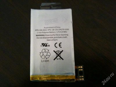 Лот: 1724265. Фото: 1. аккумулятор для iphone 3gs (новый... Другое (запчасти, оборудование)