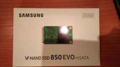 Лот: 10723901. Фото: 1. SSD Samsung 850 EVO mSATA SATA... SSD-накопители